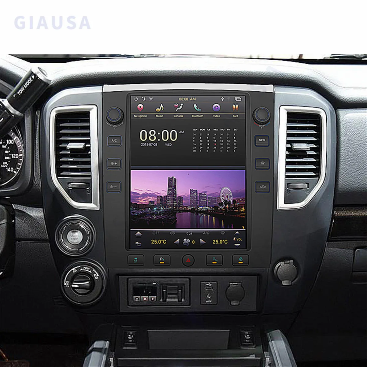 

Android 12.0 Tesla Radio For Nissan Titan Car GPS Navigation Head Unit Multimedia Player Auto Stereo Radio Tape Recorder Satnav