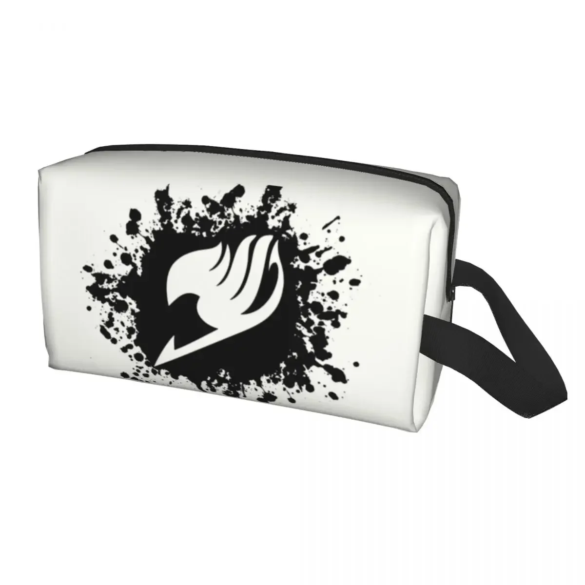 Fairy Tail Cosmetic Bag Moda Donna Grande Capacità Anime Giapponese Manga Makeup Case Beauty Storage Borse Da Toilette