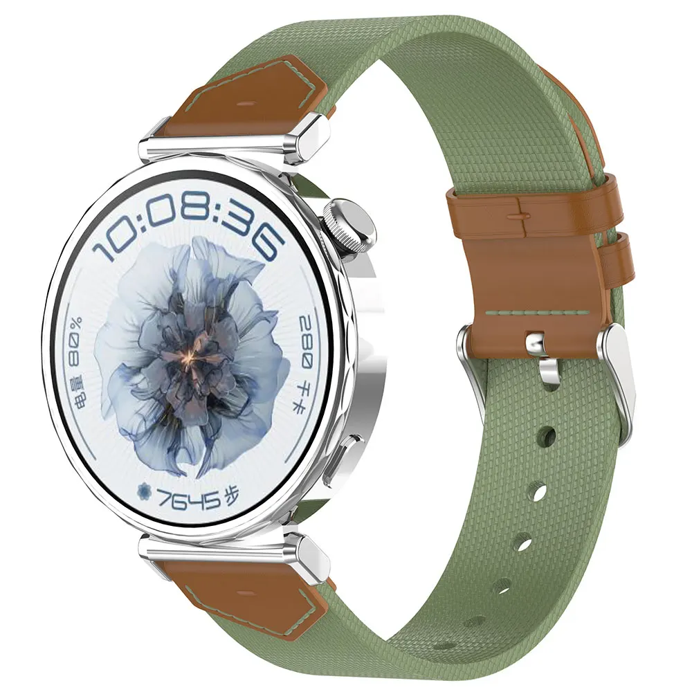 Premium 18mm Nylon Smartwatch Strap - Durable Replacement Wristband Bracelet