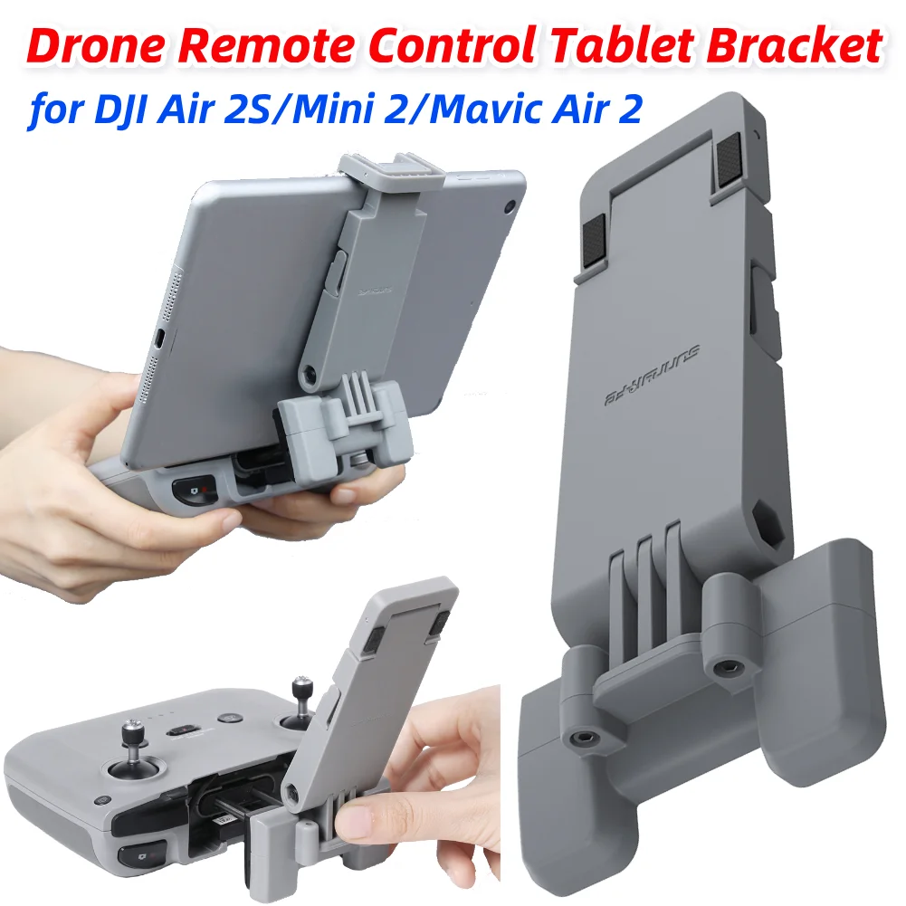 Sammenleggbart nettbrettstativ for DJI Air 2S Mini 2 Mavic Air 2-fjernkontroll
