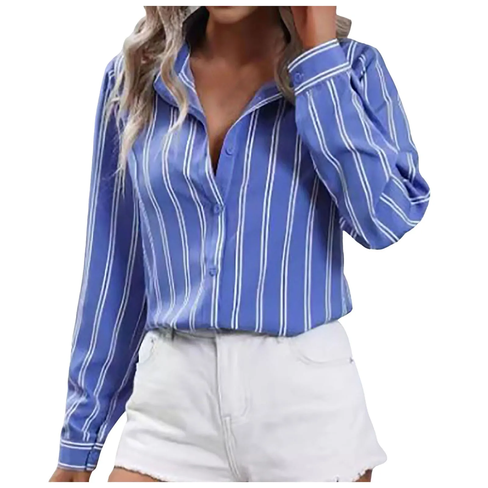 S5f2d26e58ded4f658283bbd53f56822cr Elegant Loose Fit Long Sleeve Blouse for Stylish Women at Great Prices