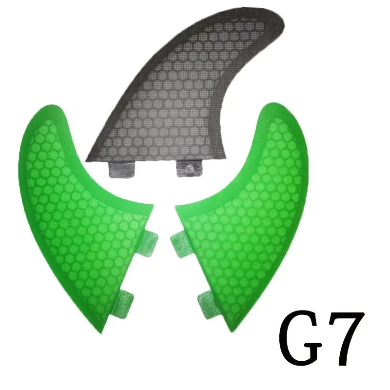 新しいサーフボードフィン 3 個セット BiLong FCS ボックス G7 サイズ