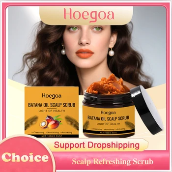 Scalp Refreshing Scrub Oil Control Anti Dandruff Soothing Strengthen Hair Roots Smooth Gentle Exfoliation Scalp Cleansing Scrub