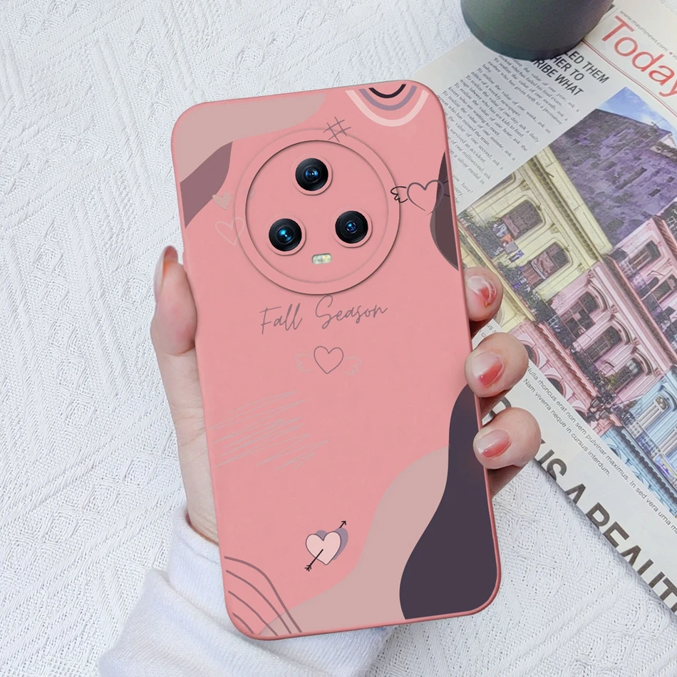 Premium Phone Case with Enhanced Camera Protection - Soft Liquid Silicone Bumper Cover for Huawei Honor Magic Series
