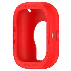 Silicone SmartWatch Protective Bumper Soft Frame Case Cover - Stylish & Durable Guard for Redmi watch 4 (Red)