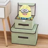 WBBOOMING 2 Size Fold Non-woven Fabric Storage Box Home Supplies Clothing Underwear Sock And Kid Toy Storage Organizer Cosmetics 3