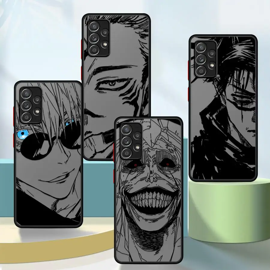 Anime Sukuna Jujutsu Kaisen Soft Edge Phone Case