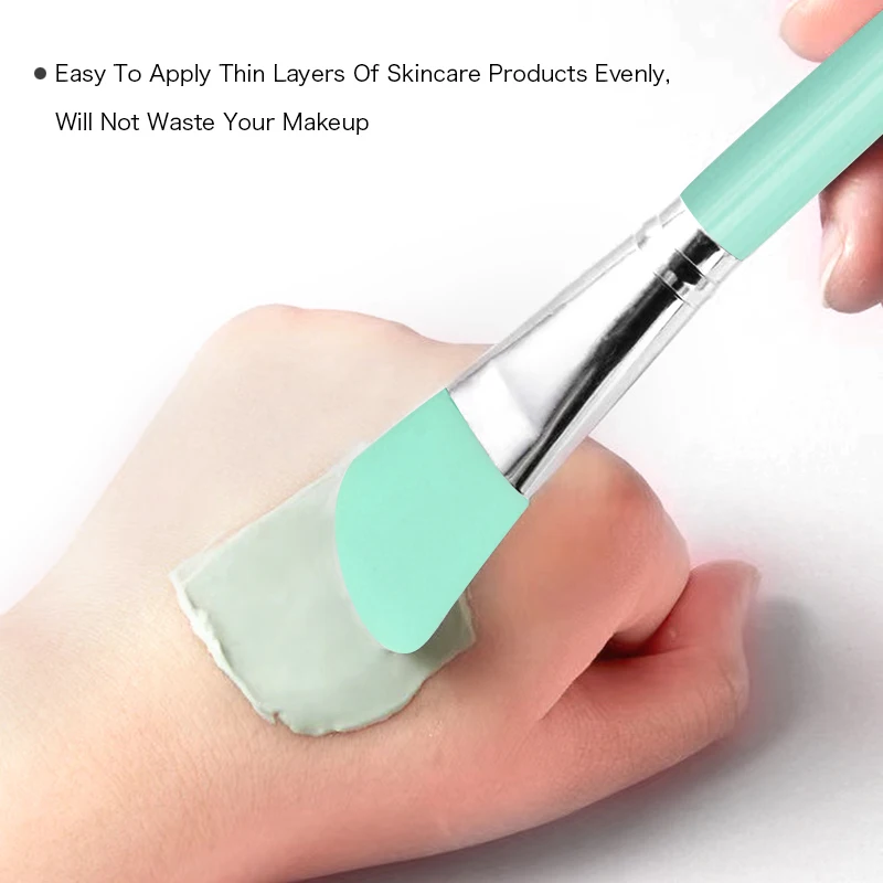 Professional Silicone Facial Mask Brush Cream Mixing Silicone Brush Makeup Brush Face Skin Care Tool 4
