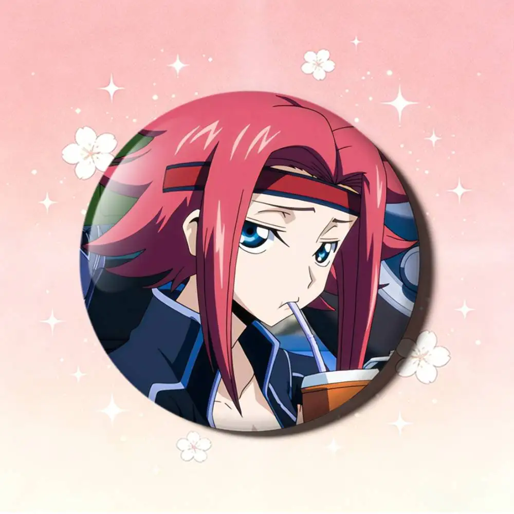 Geass Laser Badge - Creative Accessory for Backpack, Clothes, and Hats
