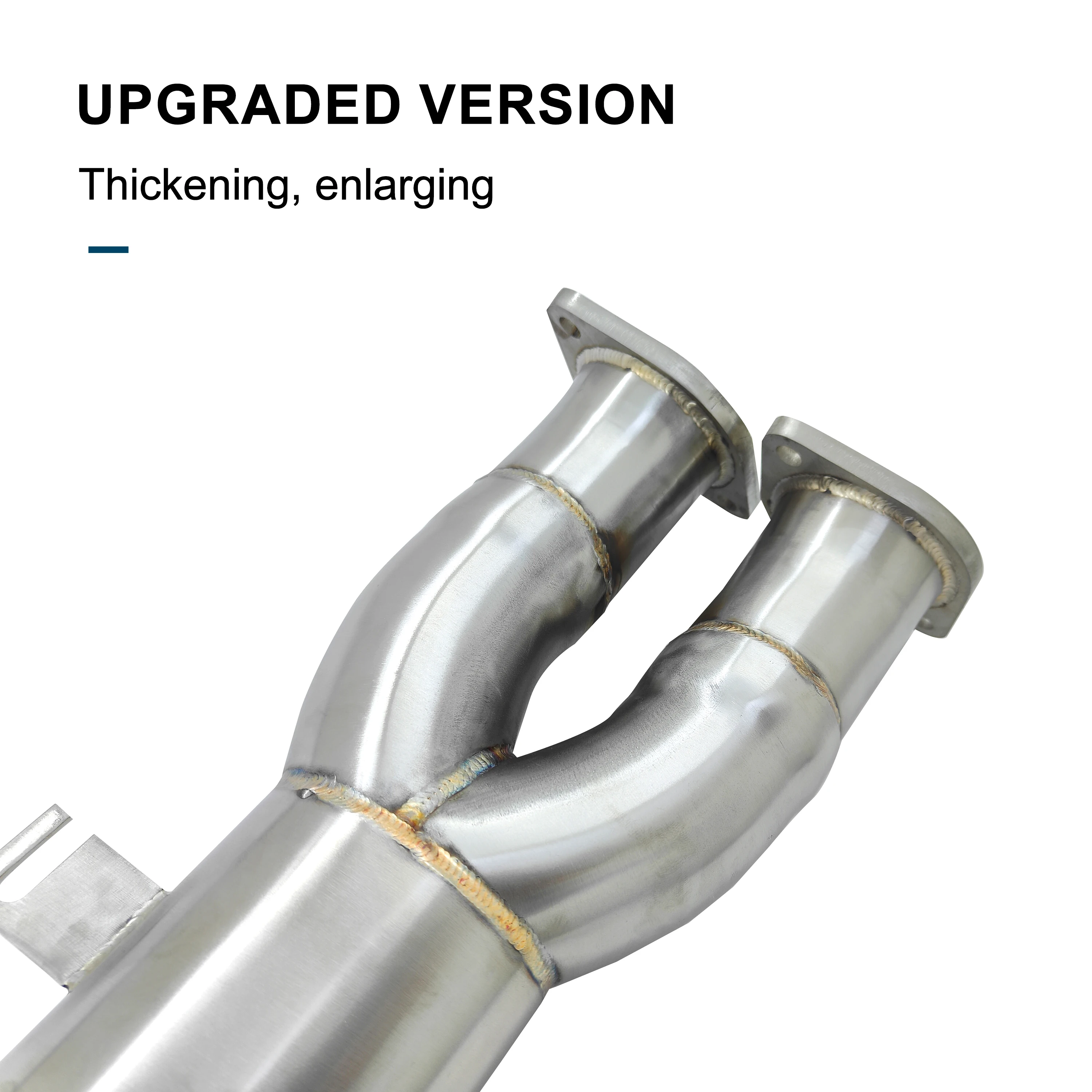CBNT Exhaust-pipe System for BMW X3M F97 X4M F98 3.0T Midpipe 89mm/3.5inches SS304 Stainless Steel High Performance Middle Pipe
