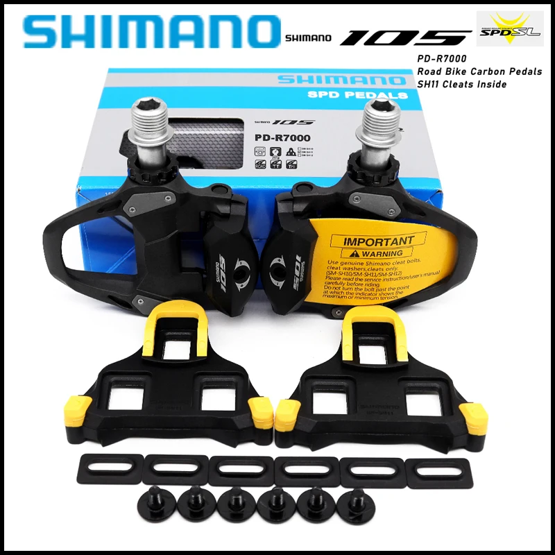 Shimano-Road-Bike-Carbon-Fiber-Pedals-105-Pd-R7000-Ultegra-Professional ...