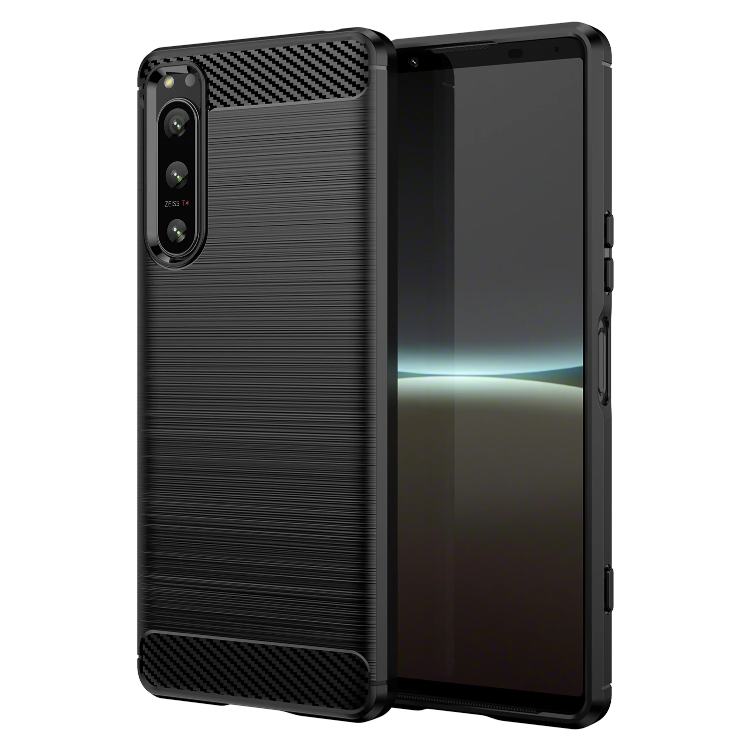 Shockproof Soft Silicone Phone Bumper Case, 6.1 inch