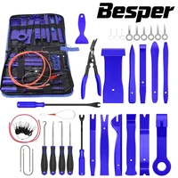 43pcs Hand Tool Set Pry Disassembly Tool Interior Door Clip Panel Trim Dashboard Removal Tool Kit Auto Car Opening Repair Tool 1