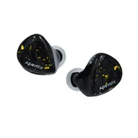 Apevoix Grit 1DD + 4BA + 1BC Tribrid IEM HiFi Earphones Wired Earbuds with 3.5mm Plugs 1