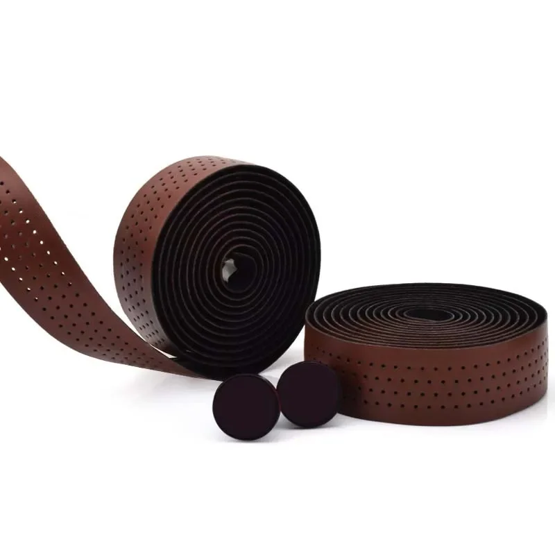 Bike Handlebar Tape Road Handlebar Tape Strapping Bicycle Anti-skid Belt EVA PU Leather Handlebar Belt Wear-resistant Anti-skid Riding Equipment bike handlebar tape bicycle handlebar strap