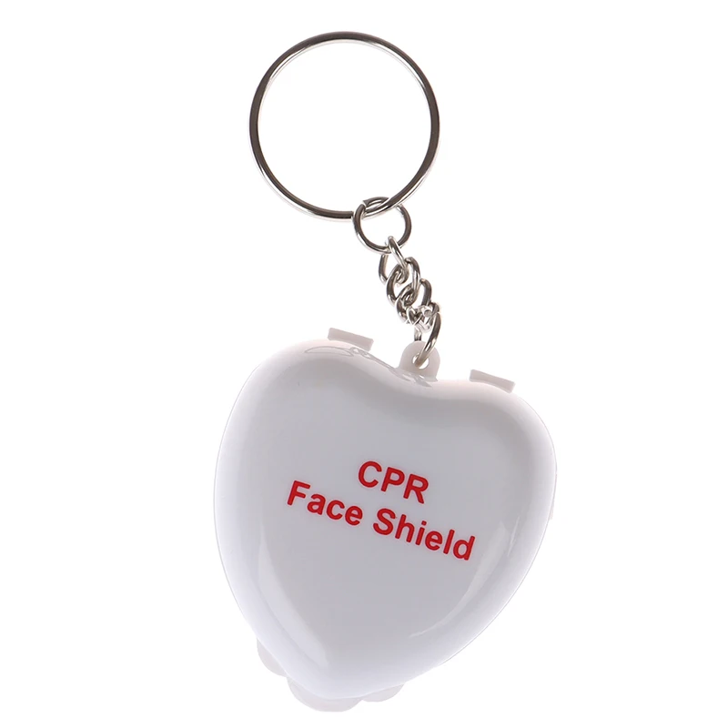 Pro Resuscitator Artificial Breathing Mask First Aid Rescue Training Mouth To Mouth Emergency Mask One-way Valve Tools