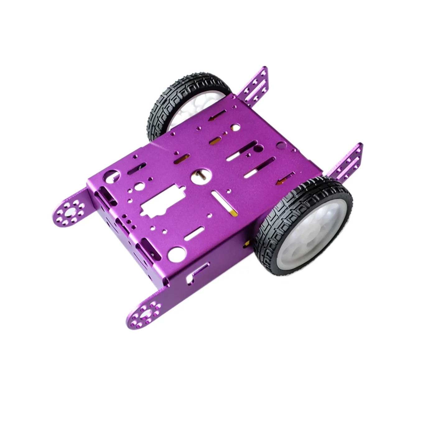 Robot intelligente in alluminio 2WD con telaio per giocattoli educativi Robot intelligente - immagine 4