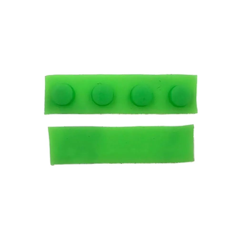 Kit Ricambio Viti E Piedini In Gomma Per New Nintendo 3DS XL/LL, Coperchio Superiore E Posteriore, Colore Rosso - 3