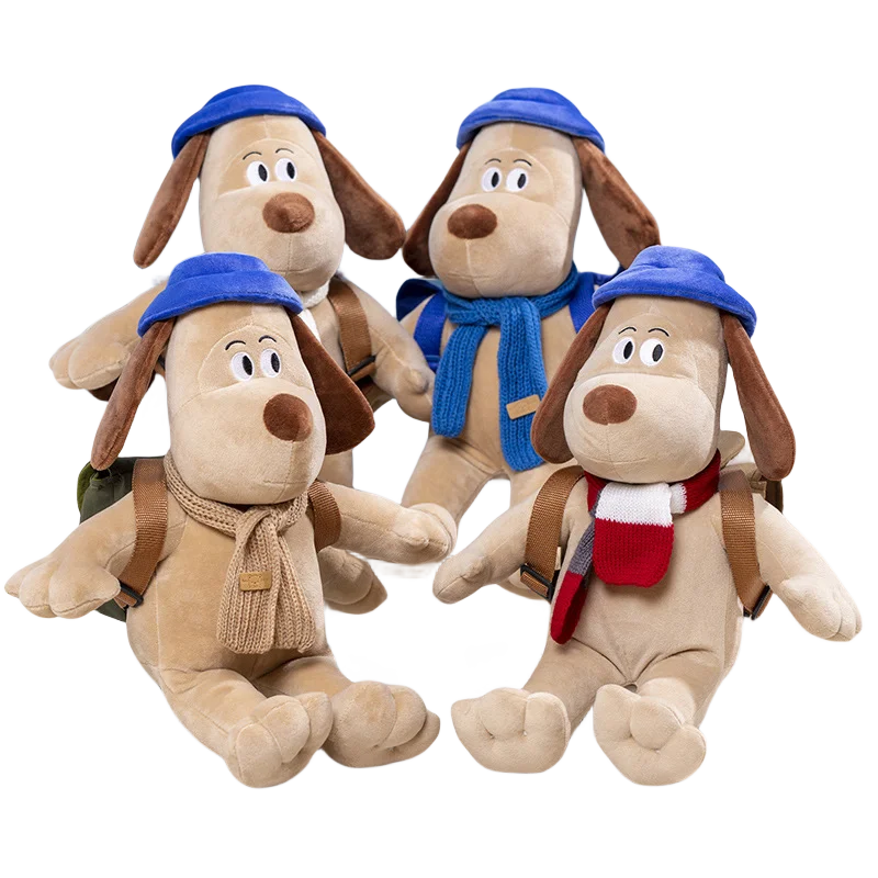 

Мультяшный милый рюкзак собака со слоном зайчик искусственные плюшевые игрушки домашний диван Декор подарок на день рождения Рождественская набивная кукла