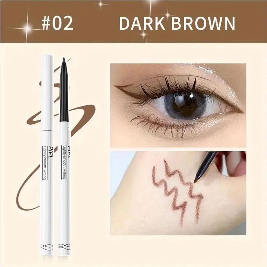 Waterdrop Silky Inner eyeliner pen Gel Pen BLACK/BROWN Waterproof Eyelid Under Crease Pen Eyeshadow Eyebrow Pencil