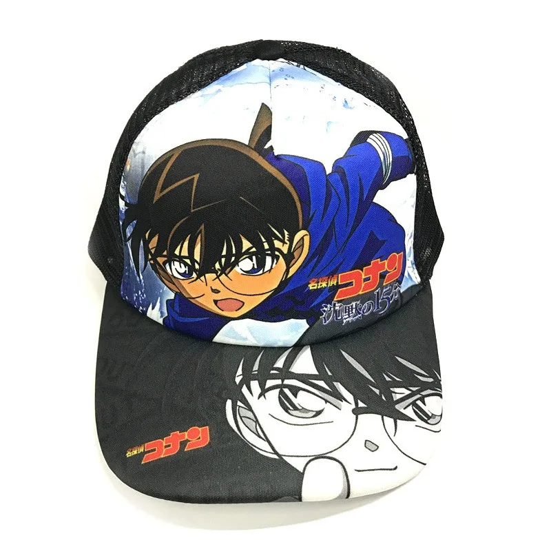 Bleach Tokyo Ghoul Fate Detective Conan Anime Cap Adjustable Summer Casual Mesh Hat