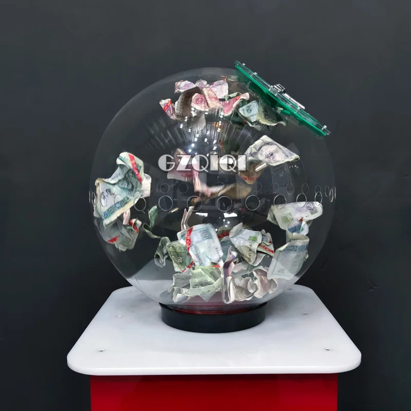 Z35 electric air blowing money grab machine cash coupon ball grab machine prize draw prize draw lottery