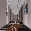 Nordic Geometric Style Long Corridor Carpet Luxury Hallway Area Rugs Non-slip Stair Floor Mat Aisle Carpet Runner Customizable 3