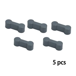 Premium Beech Wood Railway Track Accessories - Forked Rail Design for Kids' Wooden Train Sets (5pcs plastic holder)