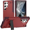 Shockproof Armor Protective Cover With Stand Phone Case For Samsung S24 S23 S22 S21 S20 Plus Ultra FE S10 4