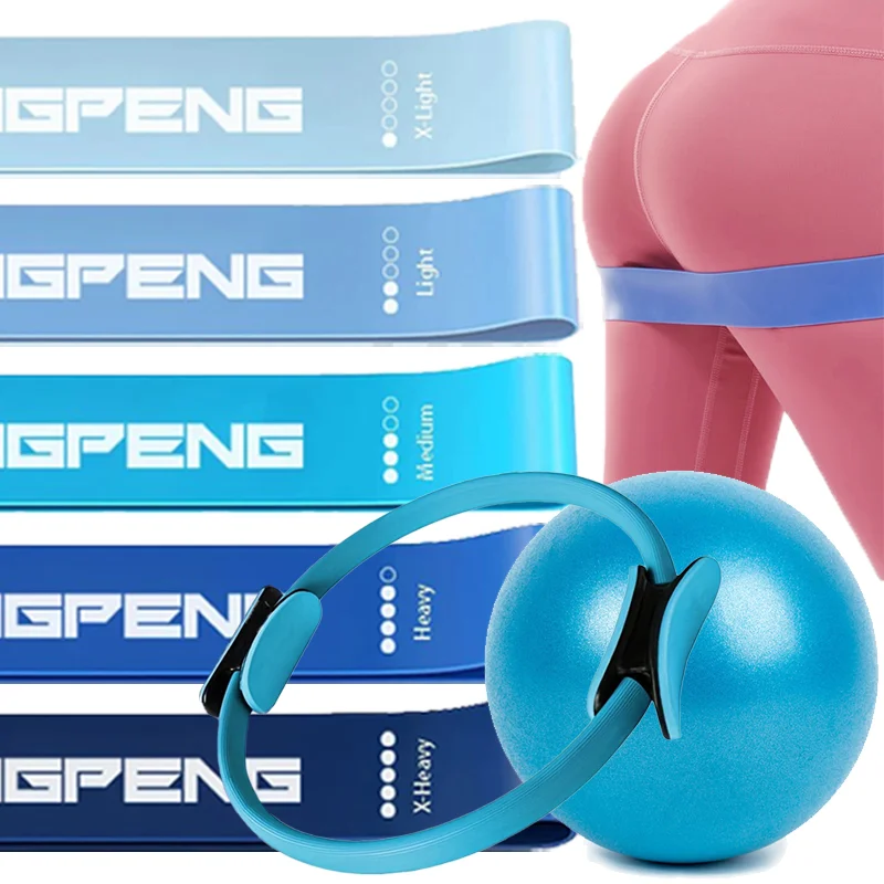Pilates Equipment For Home Workouts Pilates Ring And Ball Set Resistance Bands & More Perfect For Home Equipment pilates ring
