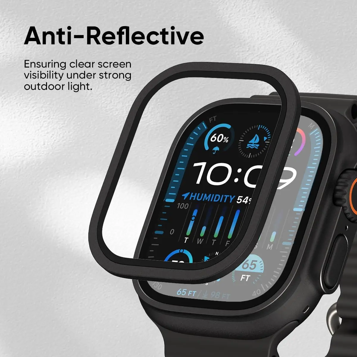 Premium Tempered Glass Screen Protector with Aluminum Metal Bumper