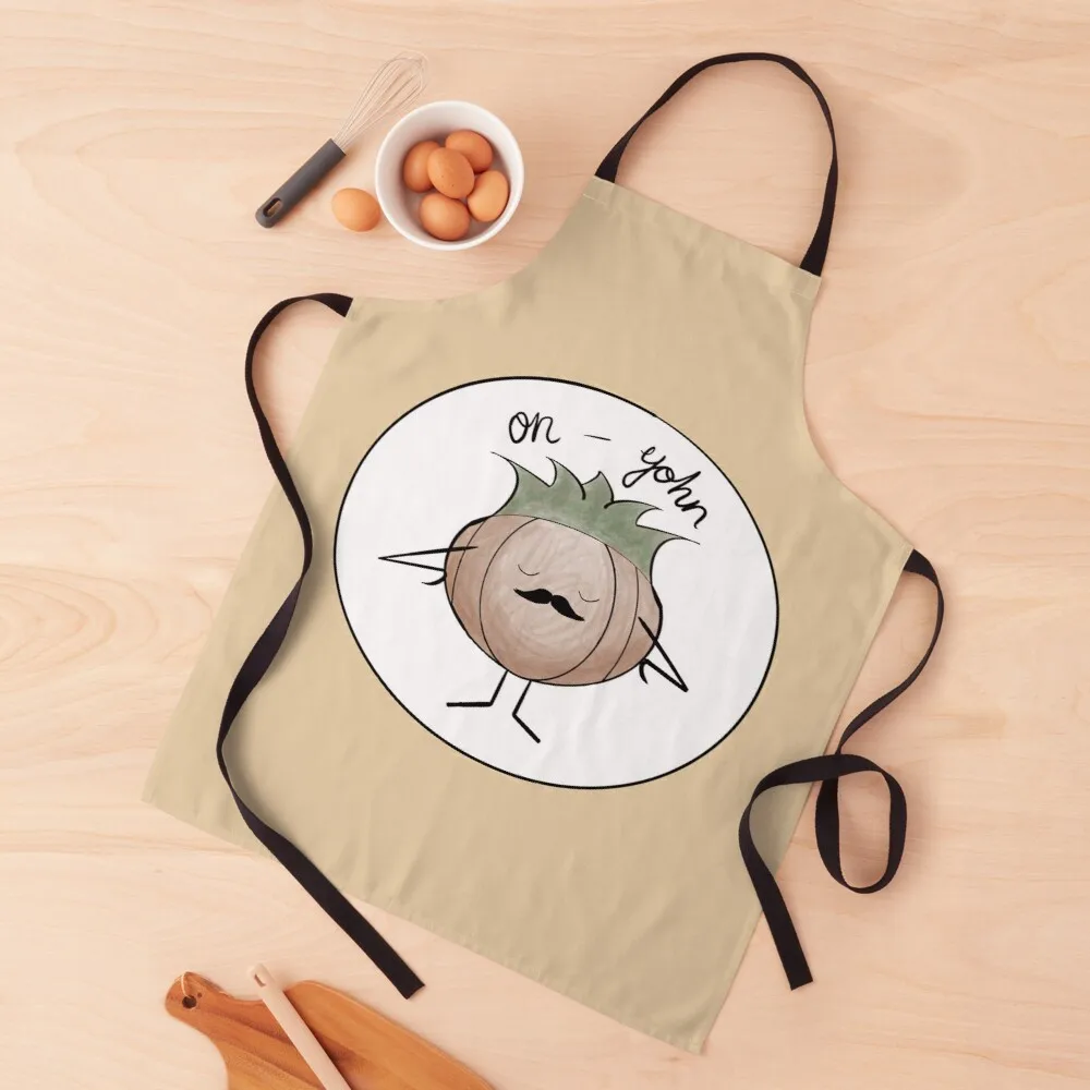 

Fancy Onion (on-yonn) Apron Woman kitchen apron sexy apron waiter apron