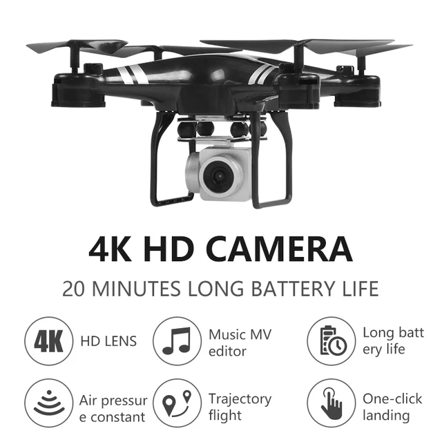 Drone WIFI Remote Contro HIGH Definition 4K Aerial Photography Quadcopter Toy Kid RC Aircraft Long Endurance Drone To Send Gifts 3