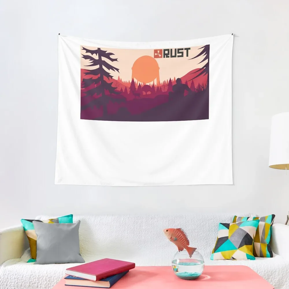 

Rust background Tapestry Funny Living Room Decoration Tapestry