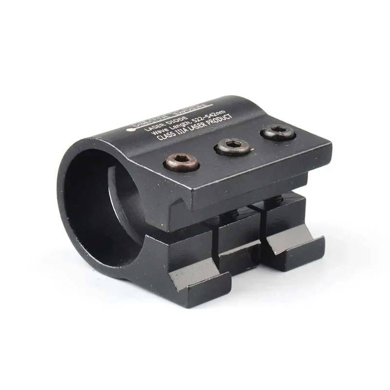 Description Picture 6 of item25.4mm Ring 20mm Weaver Picatinny Rail Mount for Flashlight Laser Sight Scope Metal Clamp Flashlight Holder Stainless Steel