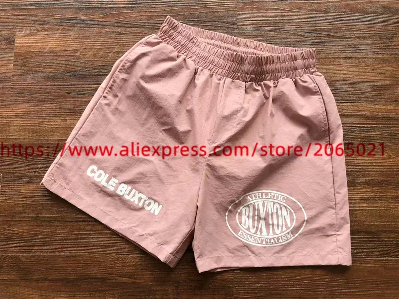 Mesh Cole Buxton Shorts For Men Women Green Pink Blue Black Drawstring Breeches With Tags