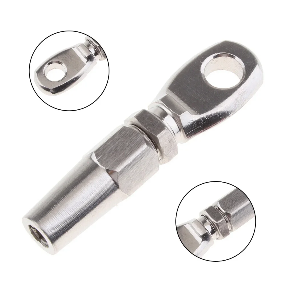 Brand New Cable Rope Fitting Swageless Waterproof 316 Marine Grade 6mm Car Accessories Dustproof Stainless Steel