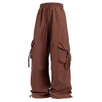 Women Cargo Pants Fashion Loose Comfortable Breathable Lightweight Multiple Pockets Cargo Long Pants Fitness Running Casual Pan - Image 3