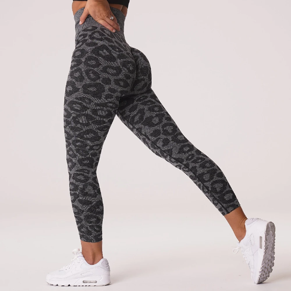 MOCHA Leopard Seamless Leggings Women 