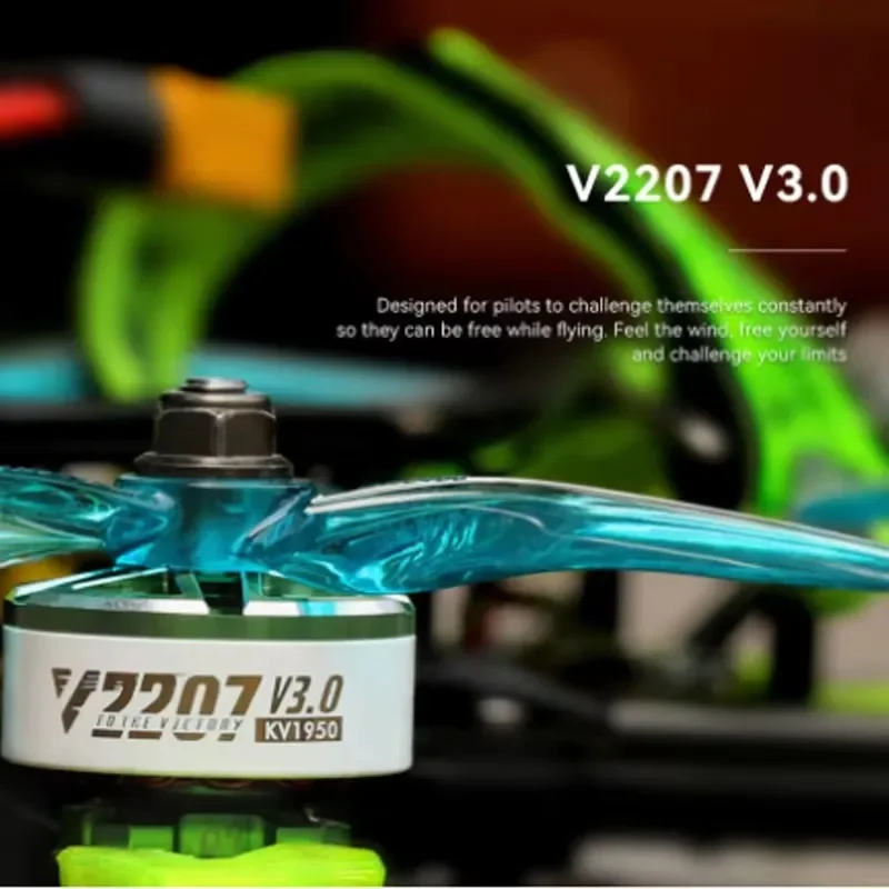 T-MOTOR T-HOBBY Velox V2207 /V2306 V3 1750KV 1950KV 2050KV 6S / 2550KV 4S Brushless Motor for FPV Freestyle Drones DIY Parts thumbnail 6