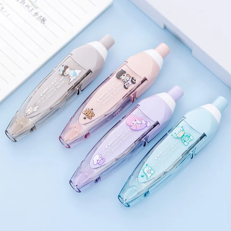 카와이 프레스 보정 테이프 장식 펜, DIY 일기 스크랩북 스티커, 학교 학생 선물 용품