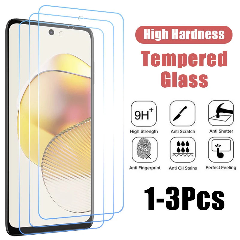 

1-3Pcs Full Coverage Tempered Glass For Motorola Edge 30 Neo 20 Lite S30 X30 E13 E22 E22i E32S E30 E40 G54 Screen Protector