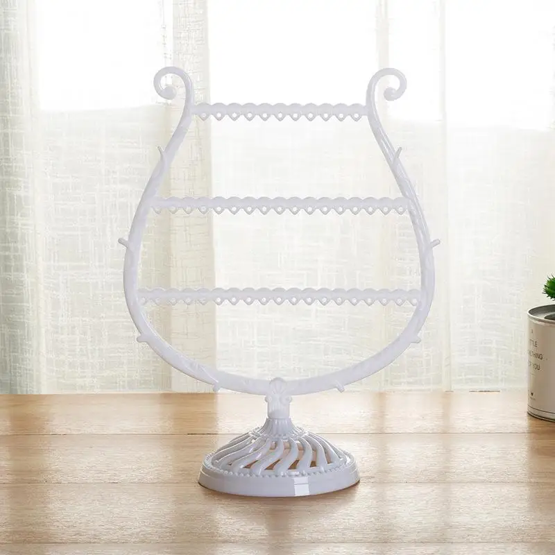 Creative Wine Cup Shape Earrings Display Bracelet Storage Shelf Jewelry Storage Holder Ear Stud Stand Jewelry Organizer