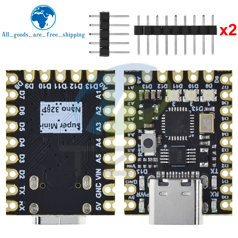 TZT-NANO-V3-0-Nano-SuperMini-Type-C-Development-Board-Atmega328p-Chip ...