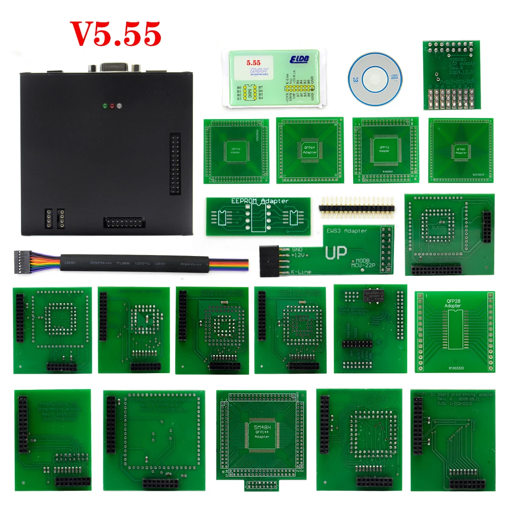 

Xprog-M Xprog V5.55 ECU Programmer Chip Tunning Tool X Prog M Box with Full Adapter Support New BMW CAS4 No Need USB Dongle