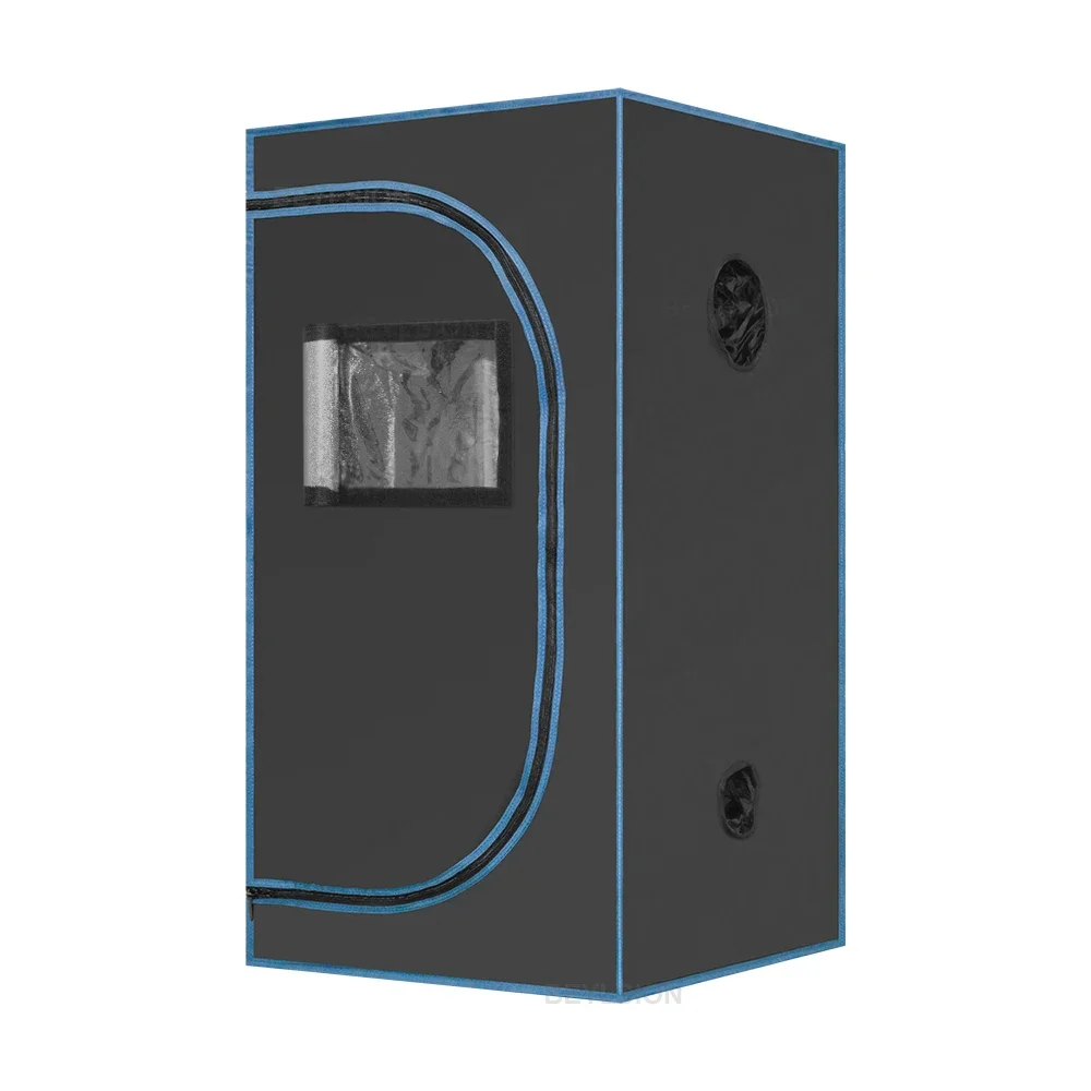 60x60x120CM Growtent With Watch Window 600D Fabric Mental Pole Growbox For Hydroponics Growing System grow tent