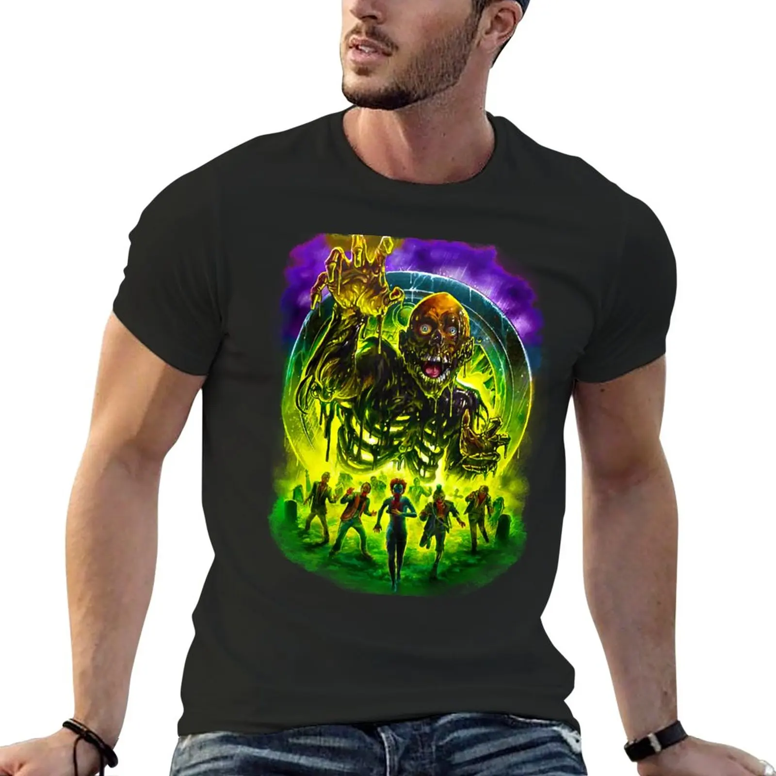 

New Return-of-The-Living-Dead T-Shirt man clothes sweat shirts Aesthetic clothing mens plain t shirts