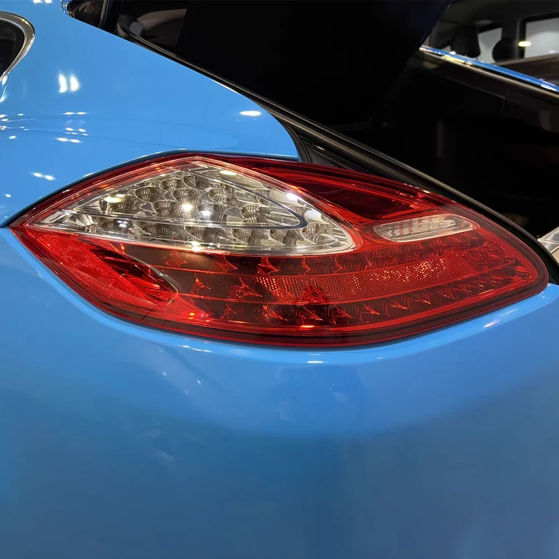 Feu Arrière Led Pour Porsche Pour Panamera 2010-2013 Voiture LED Feu Arrière Frein Conduite Lampe Avertissement Clignotant 97063141605 97063141604 Feu ArrièRe LED Feu Stop Feu ( Couleur