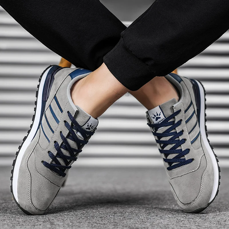 Women's Spring Summer Leather Breathable Forrest Gump Men's Sports And Leisure Travel Running Shoes Me_vogvips.com