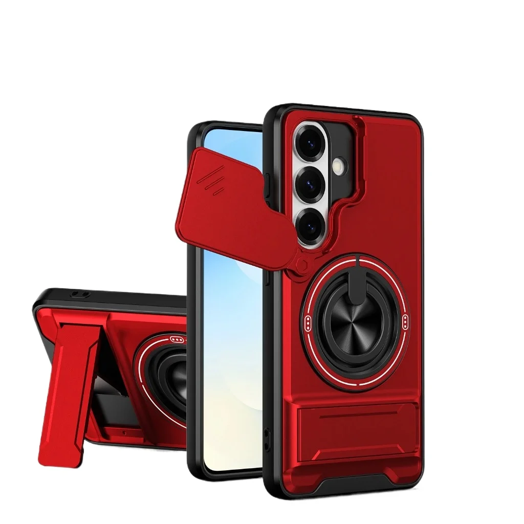 Enhanced Magnetic Ring Holder Stand Armor Phone Case